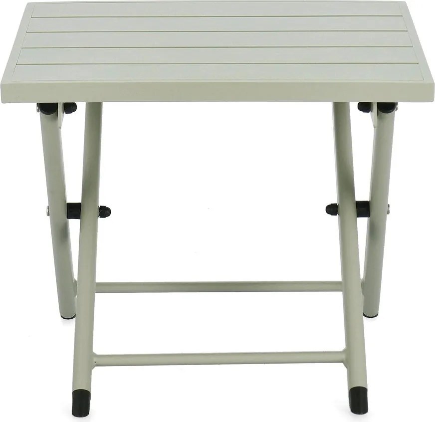 Tavolino da giardino in alluminio 43x44 cm Taylor - Bizzotto