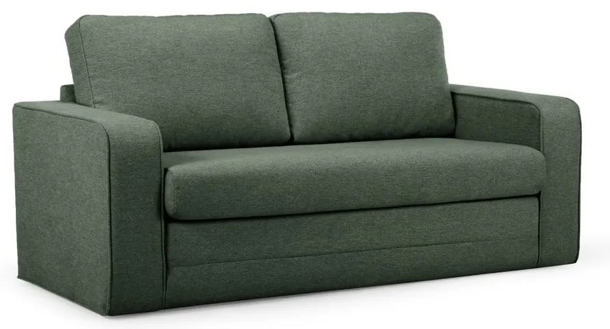 Divano verde allungabile 160 cm Come – Bobochic Paris