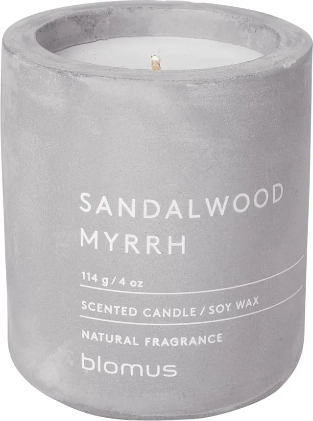 Candela in cera di soia al profumo di sandalo e mirra Fraga Fraga: Sandalwood and Myrh - Blomus