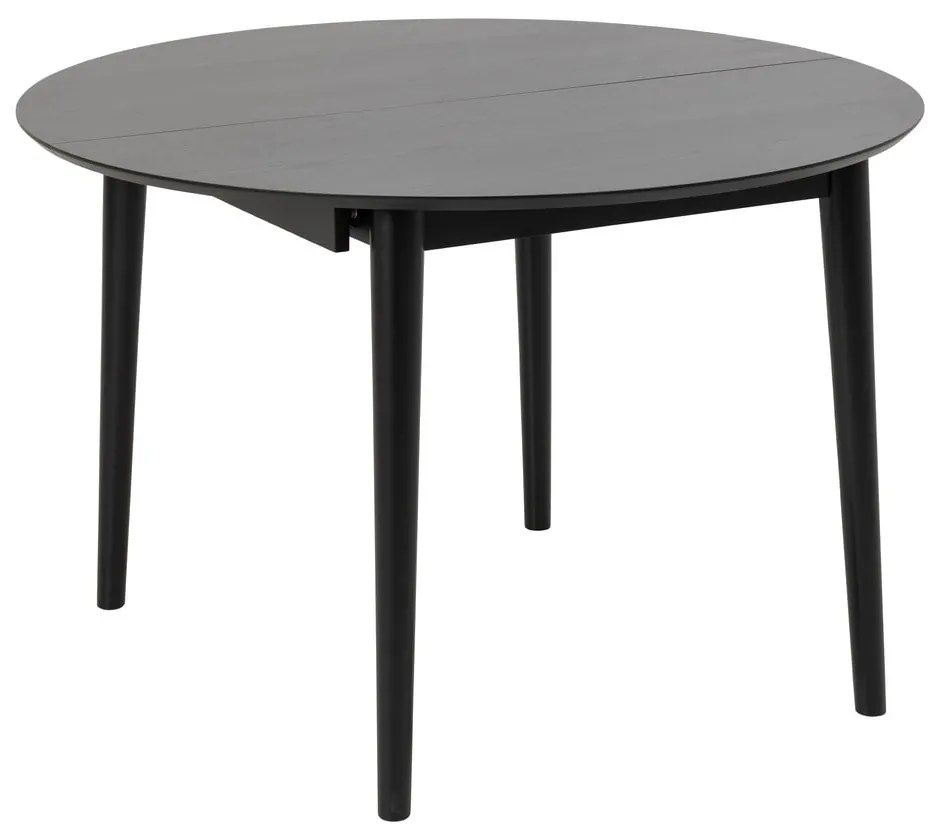 Tavolo da pranzo rotondo pieghevole con piano in rovere ø 115 cm Montreux - Actona