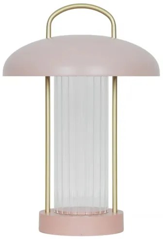 Nordlux - LED dimmerabile. Lampada da tavolo ricaricabile a sfioramento MIRANO LED/3W/3,7V rosa