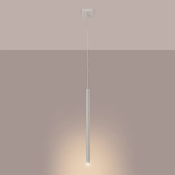 Sollux SL.1512 - Lampadario a sospensione con filo PASTELO 1xG9/8W/230V color crema