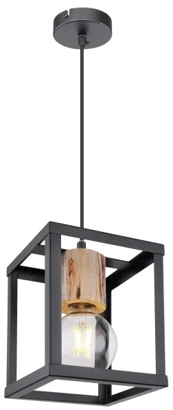 Globo 15476H - Lampadario su filo HAGAR 1xE27/60W/230V