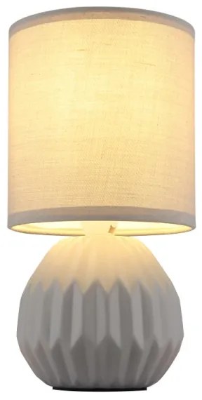 Globo 21730G - Lampada da tavolo SYLAS 1xE14/40W/230V grigio