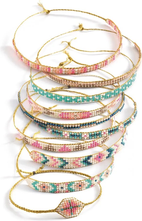 Braccialetti di perline