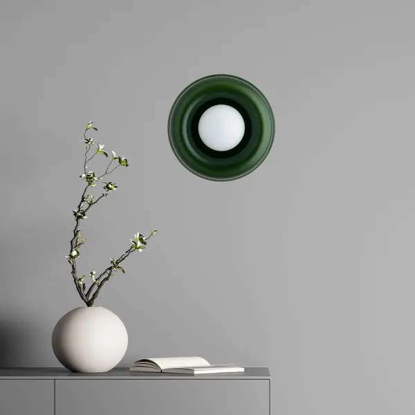 Argon 8810 - Applique TEVO 1xG9/4,5W/230V verde