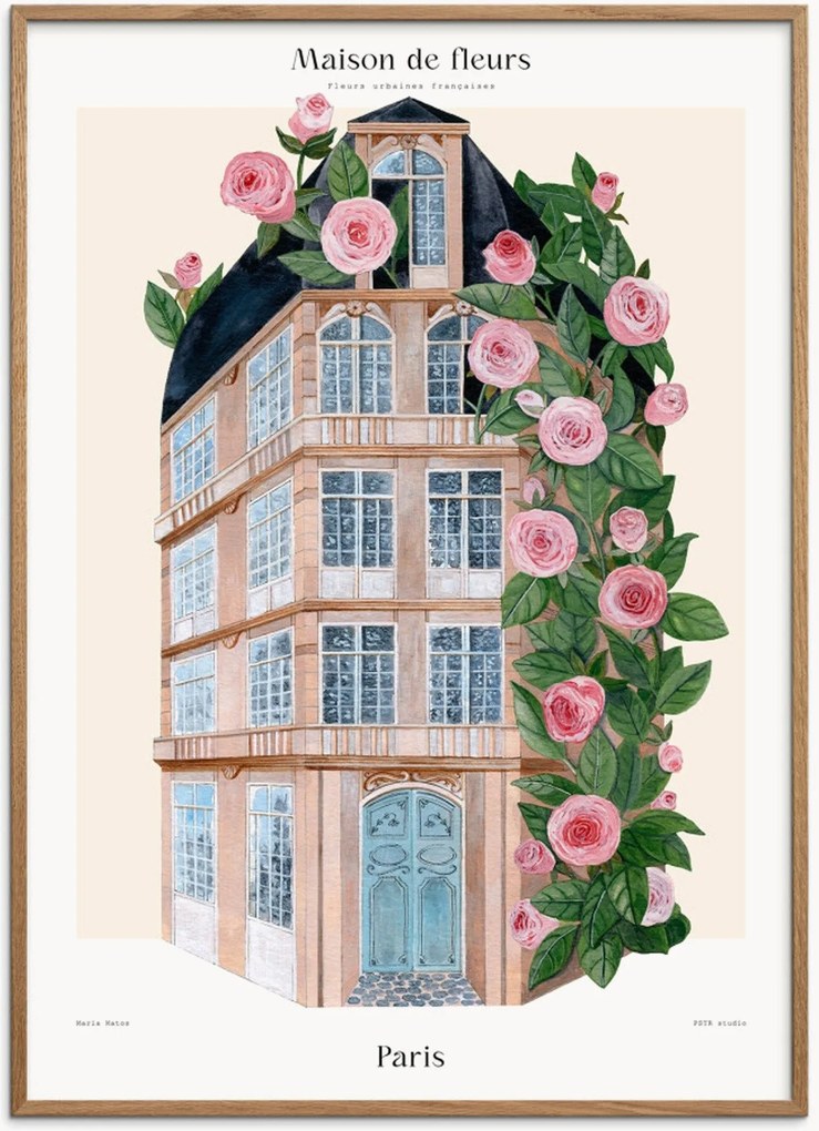 Stampa digitale incorniciata Matos