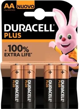 Batteria Alcalina DURACELL LR06 K4 1,5 V (20 Unità)