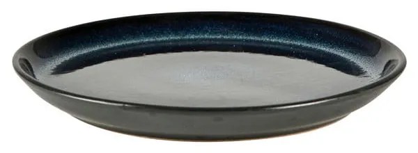 Piatto da dolce nero/blu in gres ø 17 cm Gastro Dark Blue/Black – Bitz