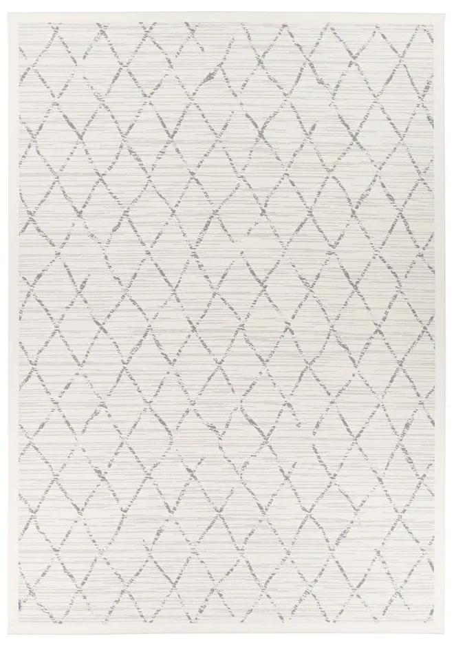 Tappeto bifacciale a fantasia bianca , 140 x 200 cm Vao - Narma