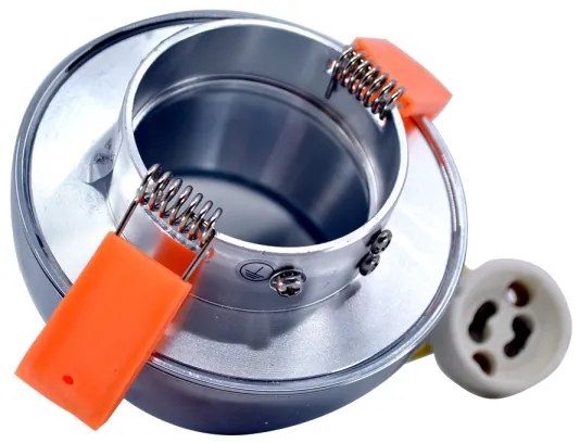 LUXERA 71086 - Lampada da incasso per bagno 1xGU10/50W/230V IP44