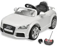 Macchina Cavalcabile Audi TT RS Telecomandata Bambini Bianca 10087