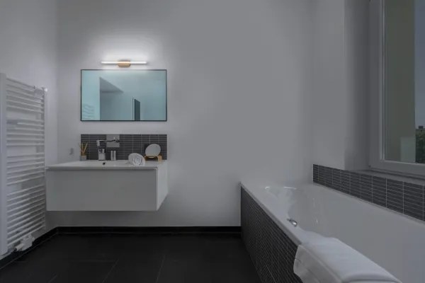 Osram - illuminazione a LED dimmerabile per specchio da bagno ORBIS MIRROR LED/10W/230V 60 cm IP44 beige