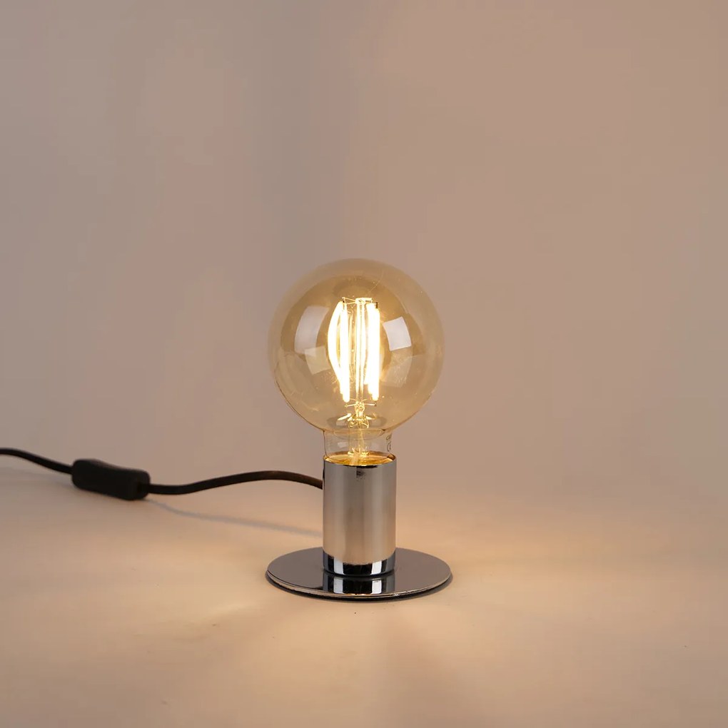 Set di 3 lampadine LED intelligenti E27 dimmerabili con luce calda G95 Goldline 7W 806lm 1800K - 3000K