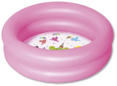 Piscina Gonfiabile Baby 61 cm – 2 Anelli con Fondo Disegnato