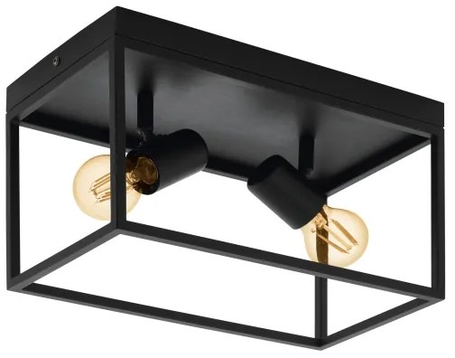 Eglo 98332 - Plafoniera SILENTINA 2xE27/40W/230V