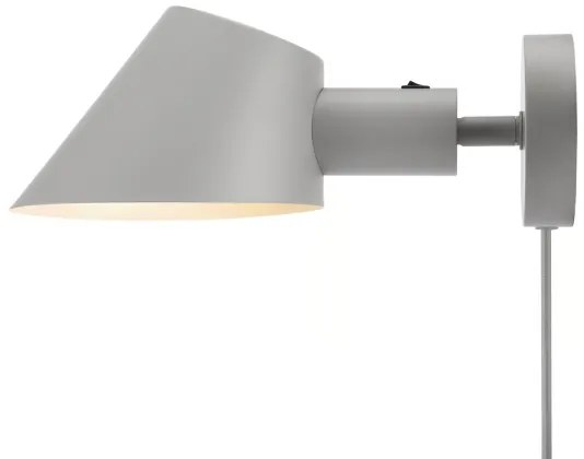 Nordlux - Lampada da parete STAY 1xE27/60W/230V grigia