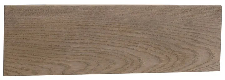 Applique da parete rustica in legno 45 cm con LED 2 luci - Ajdin