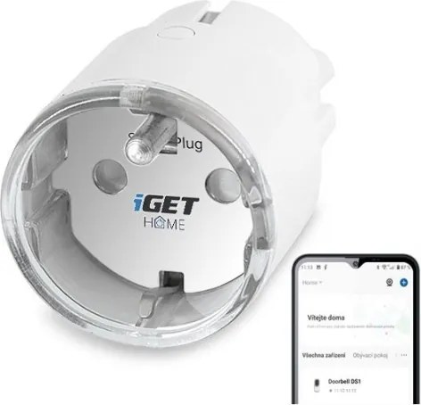 Presa intelligente con monitoraggio dei consumi 3680W/230V Wi-Fi Tuya