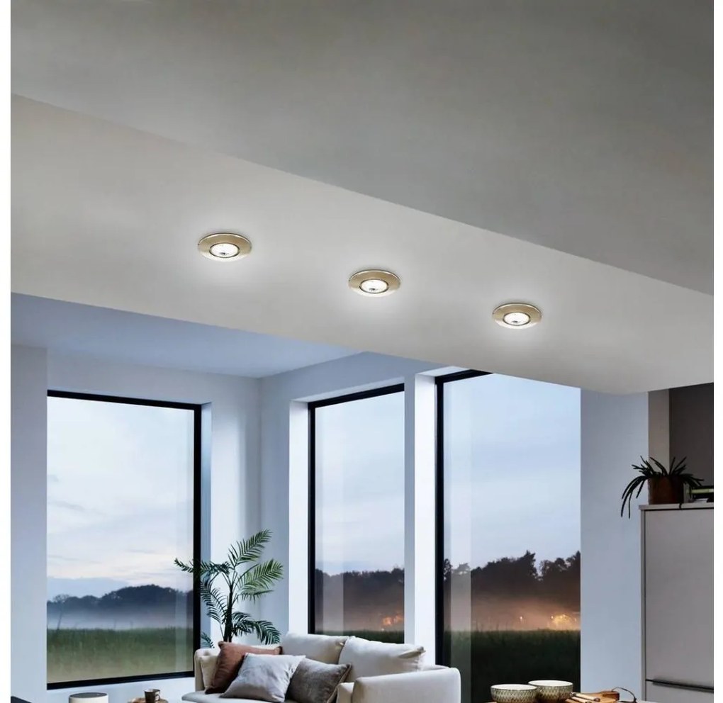 Eglo 75765 - SET 3x Lampada LED da incasso ZUJAR LED/3,4W/230V cromo
