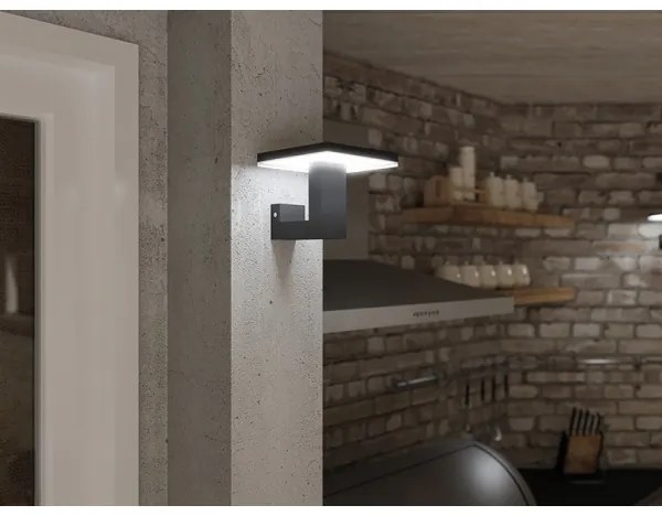 Applique a LED da esterno BARI LED/10W/230V 4000K IP54 antracite