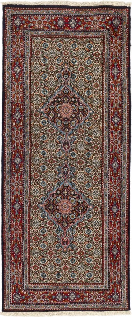 Moud Tappeto persiano 190x80 (Iran) Annodato A Mano