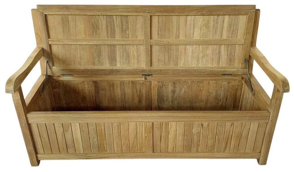 PALMIRA - panca contenitore in teak