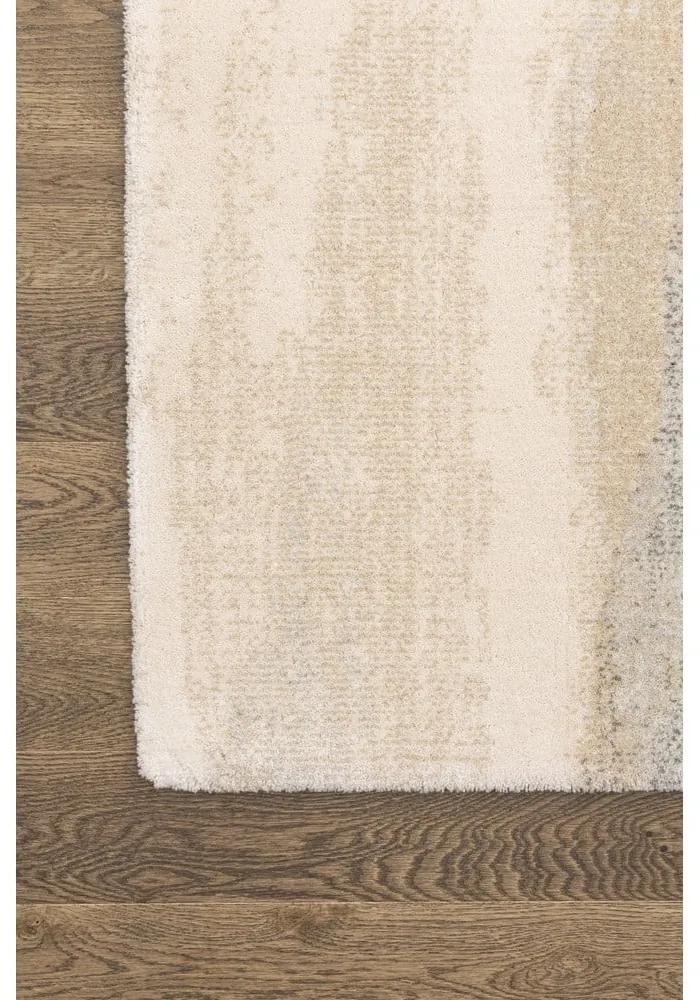 Tappeto in lana beige-grigio 200x300 cm Elidu - Agnella