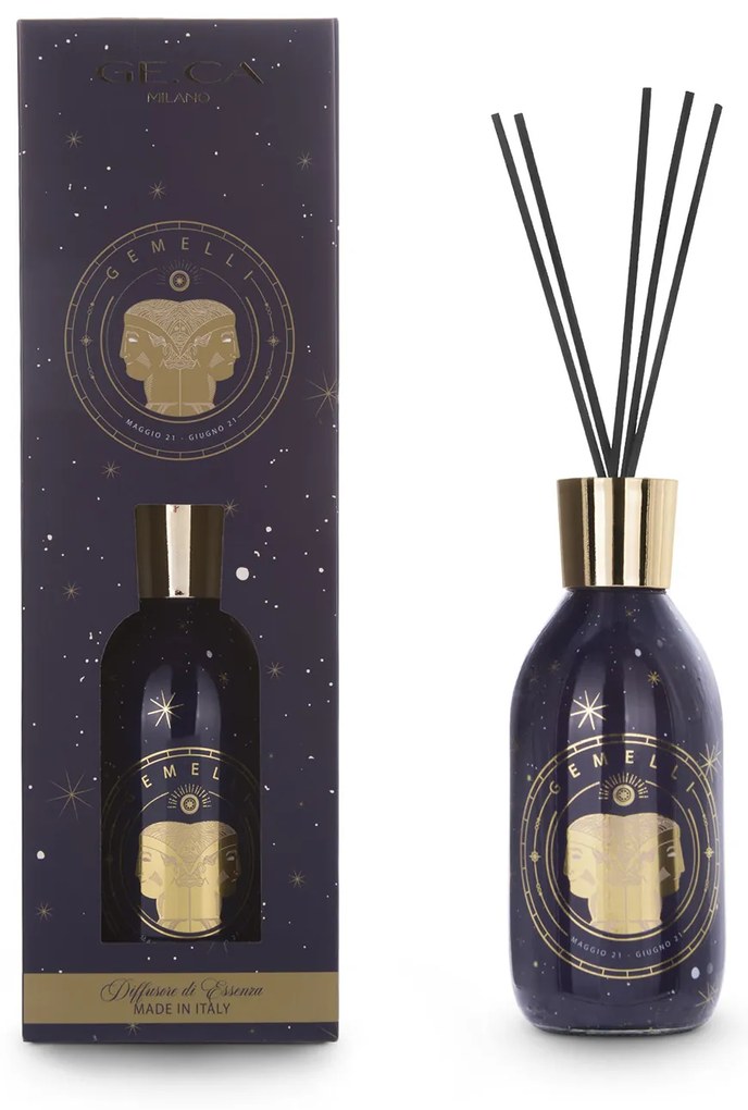 Diffusore ambiente Gemelli 500 ml con bastoncini