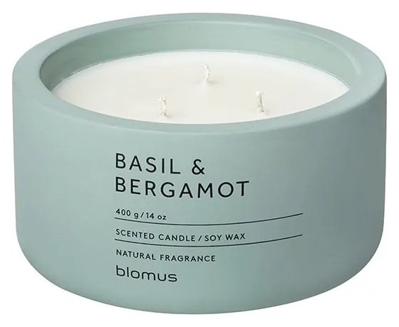 Candela di soia profumata tempo di combustione 25 h Fraga: Basil &amp; Bergamot - Blomus