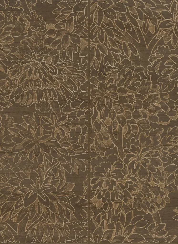 Arte International Carta da parati Ajoura - Walnut