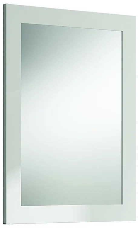 Specchio rettangolare bianco 60 x 80 cm