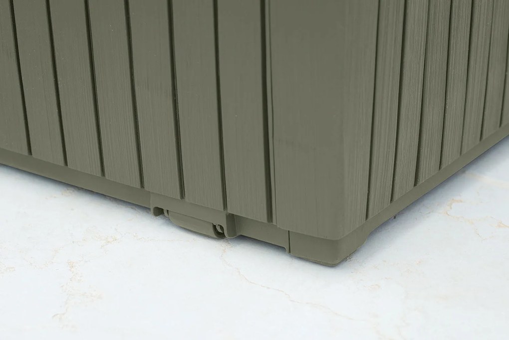 Baule da Esterno Keter Springwood 123x53,5x57 cm in Resina Verde...