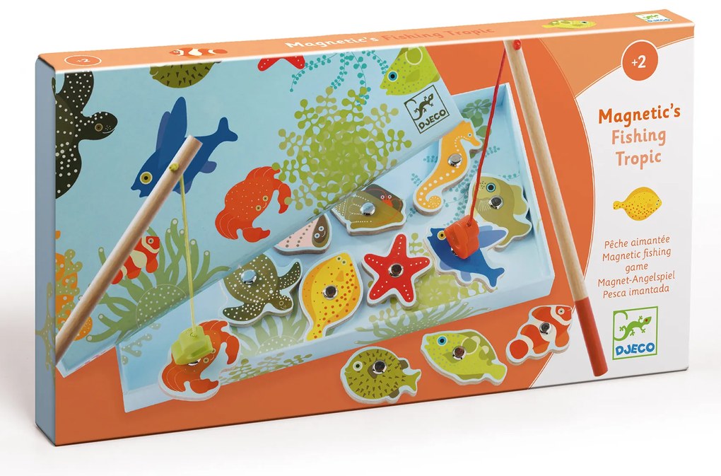 Gioco di pesca magnetica - animali marini