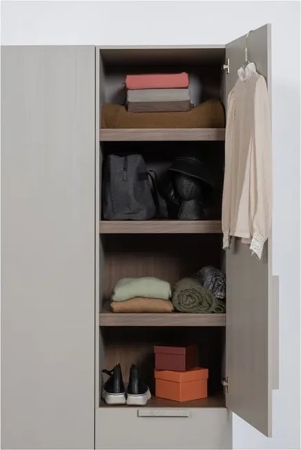 Armadio componibile grigio 55x210 cm Rens - WOOOD