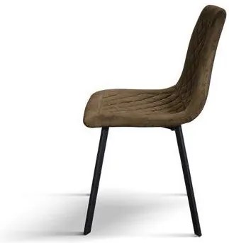 AULENA - sedia di design moderno in velluto