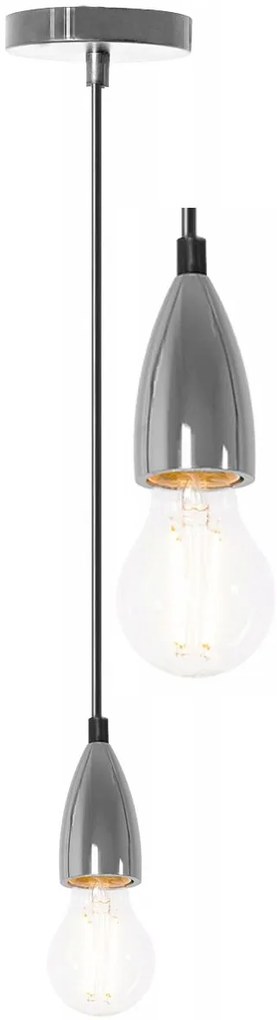 Lampada Da Soffitto Pensile Montatura Chrome APP358-1CP