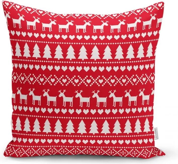 Set di 4 federe natalizie e runner da tavola Natale - Minimalist Cushion Covers