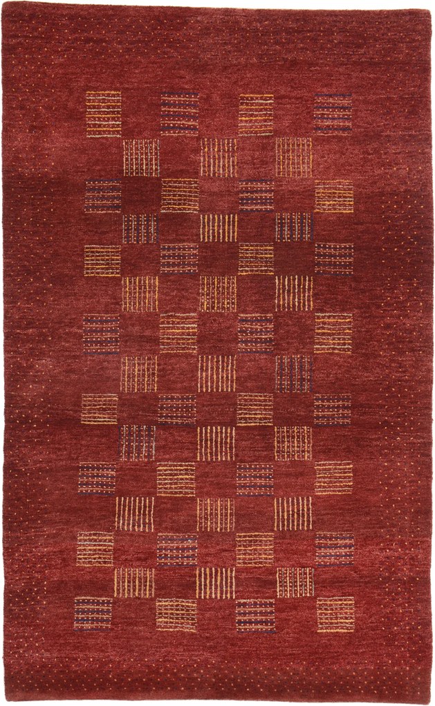 Loribaft Tappeto 90 x 150 (Indian) Annodato A Mano