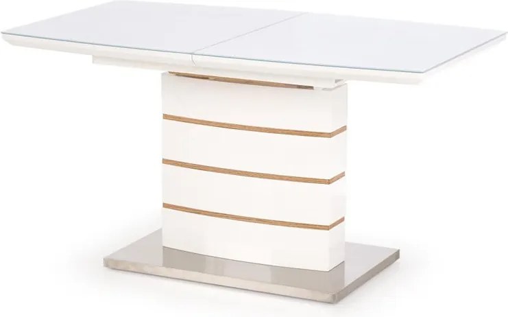 Tavolo allungabile metallo + MDF Toronto - L 140-180 x l 80 x h 76 cm