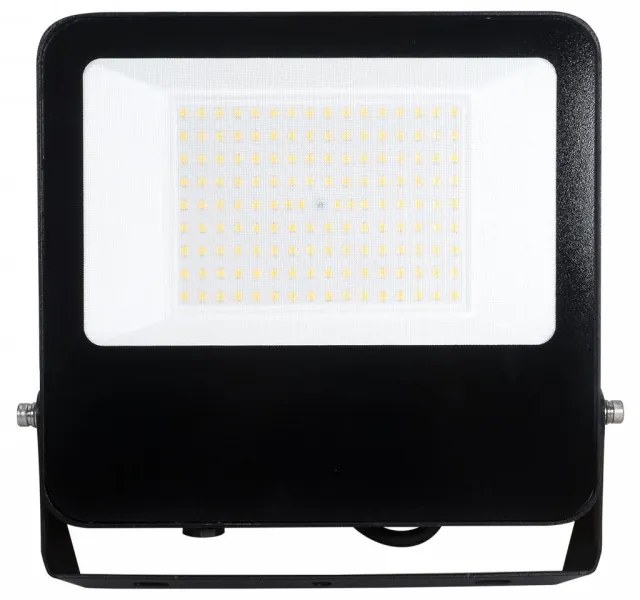 Faro LED 100W IP65, 125lm/W - chip LED OSRAM Black Colore  Bianco Caldo 2.700K