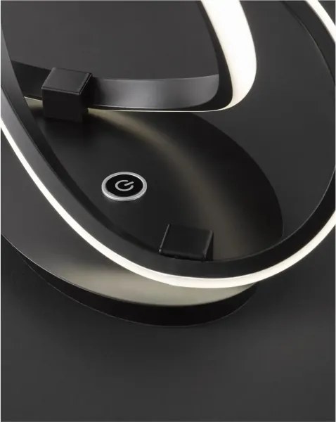 Lampada da tavolo dimmerabile a LED INDIGO LED/19W/230V 3000K nera