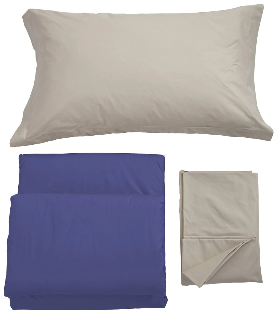 Set Biancheria da letto (Federe, Lenzuolo, Copripiumino, Piumino, Guanciali) - c.01