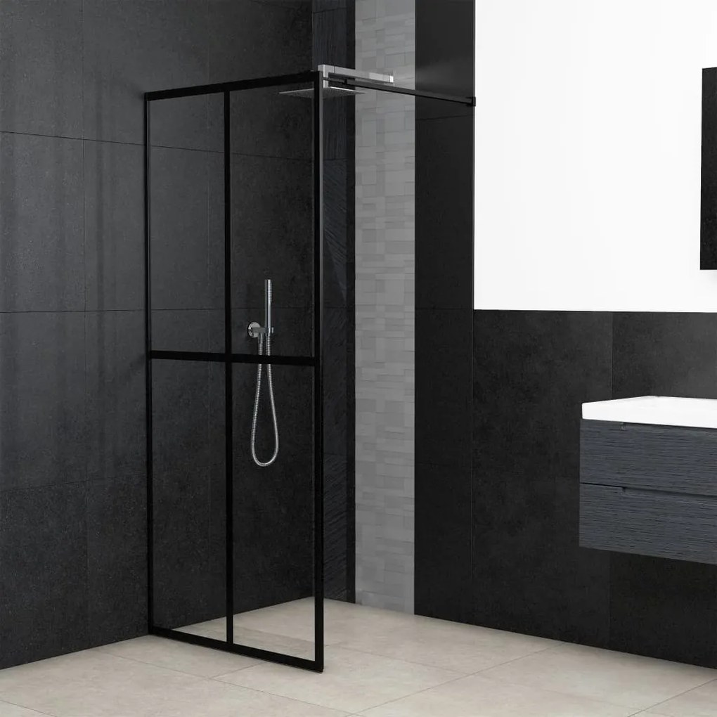 Cabina Doccia Con Vetro Temperato Trasparente 90x195 Cm /