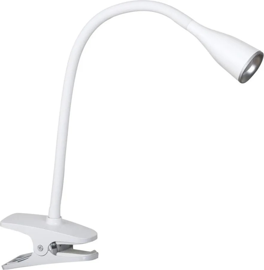 Rabalux 4196 - lampada da tavolo LED con morsetto JEFF LED/4,5W/230V bianca