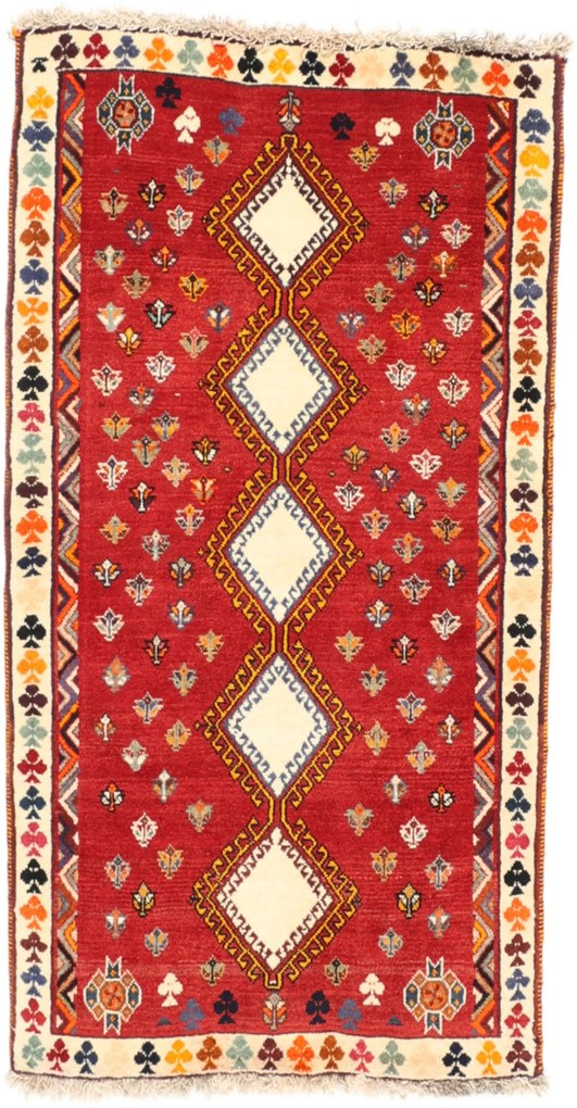 Shiraz Tappeto persiano 80 x 150 (Iran) Annodato A Mano