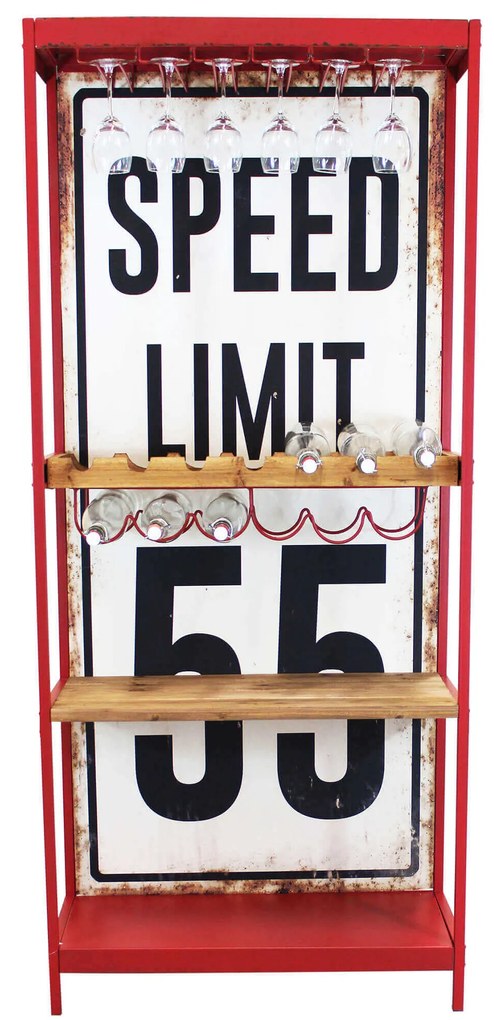 SPEED LIMIT - mobile con portabottiglie