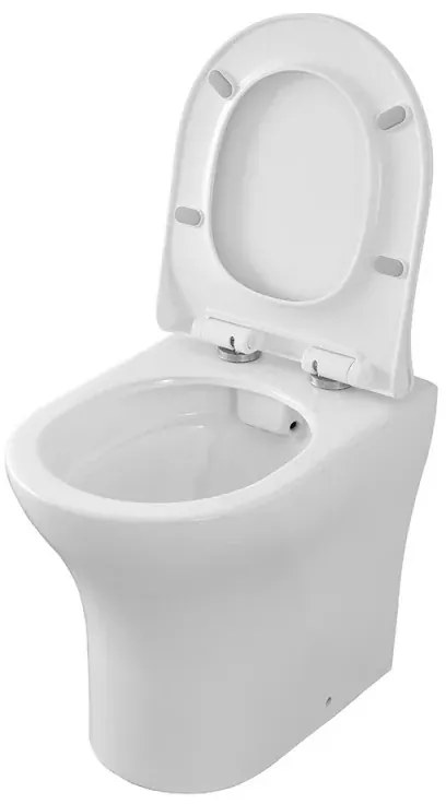 Copriwc originale serie Itaca bianco lucido con chiusura soft-close