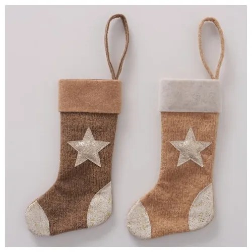Set di 2 calze natalizie appese Stevy - Boltze