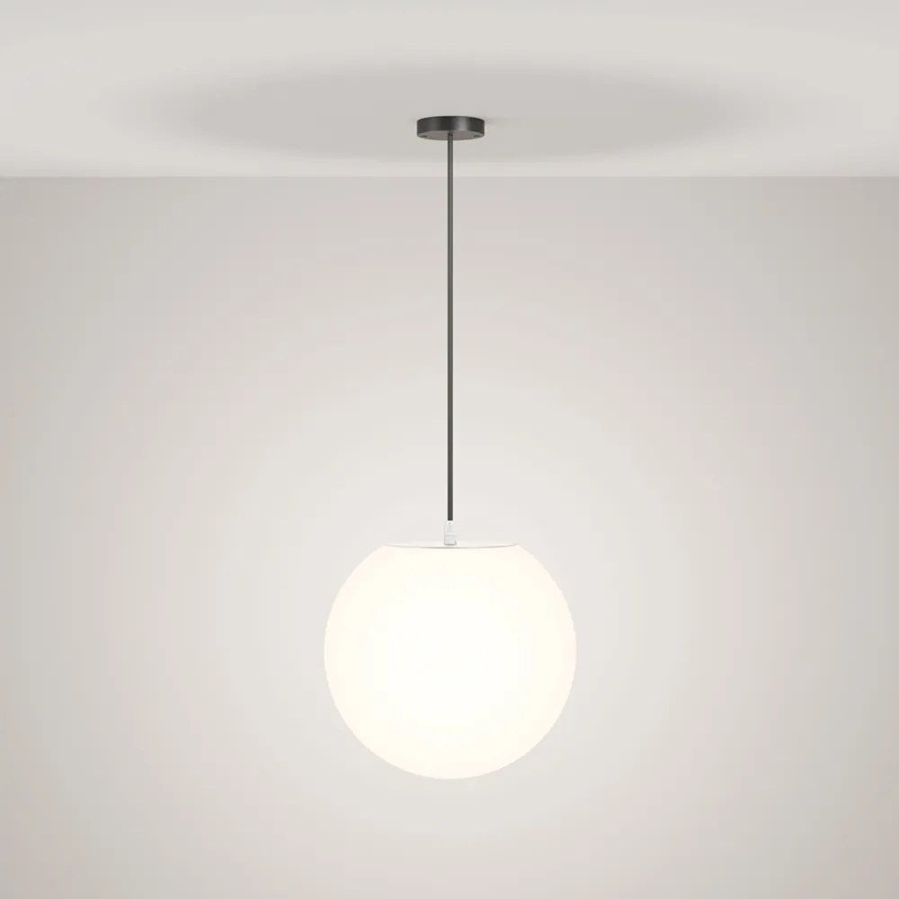 Lampada A Soffitto Moderna Da Esterno Plastica Bianco 1 Luce E27 30W Ip54